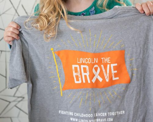t shirt non profit support donate texas childhood cancer